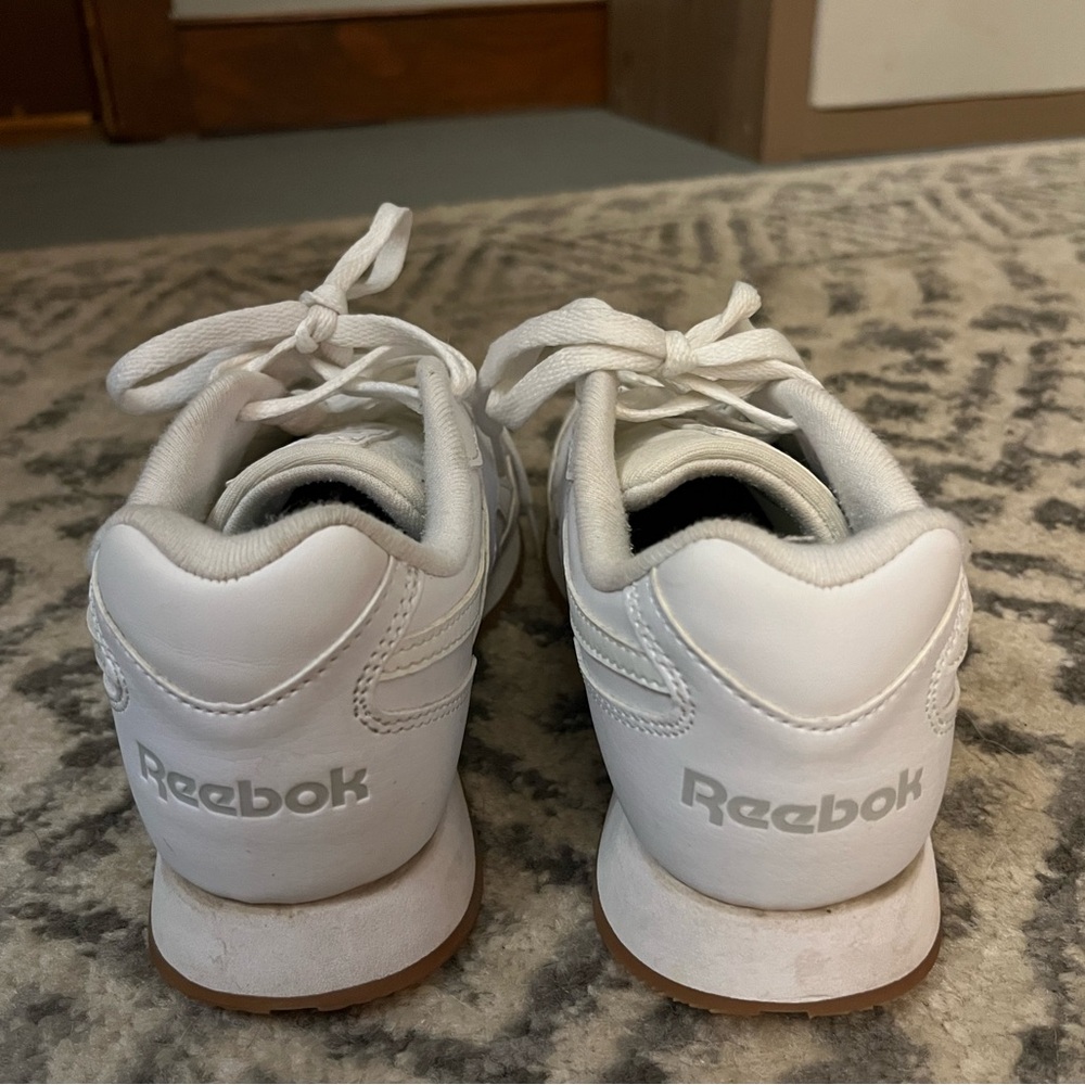 White Reebok Sneakers - Picture 5 of 6